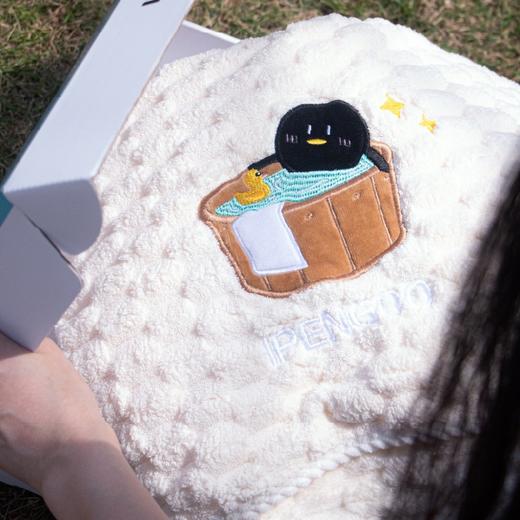 怪奇鹅珊瑚绒浴巾 商品图1