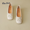 REEMOOR春夏新款小香风圆头平底鞋 小香风蛋卷鞋 商品缩略图6