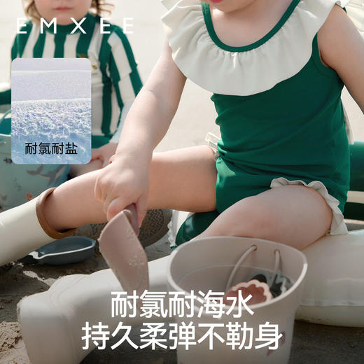 【婴童泳衣】嫚熙童装男宝分体泳衣儿童凉感小童新款夏季男童防晒婴儿泳装 商品图4