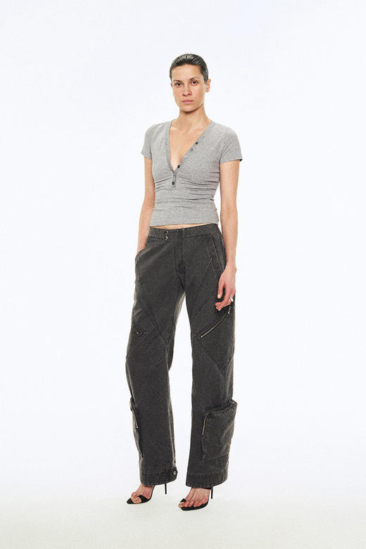 【4月28日 下午14:00 秒杀】怕领口低的宝宝内搭小吊带 Liegee V型亨利衫 来啦 微胖身材的舒适区 节后发货 勿催哈 商品图2