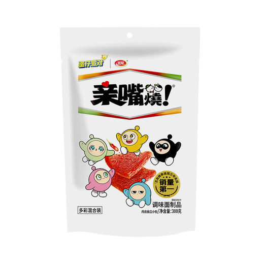 卫龙辣条休闲零食亲嘴烧大刀肉混合口味 300g/袋 办公室小零食非油炸 商品图0