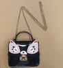 8050560078638 CANDY系列女士猫女造型图案拼贴链条果冻包手提包斜挎包 商品缩略图2