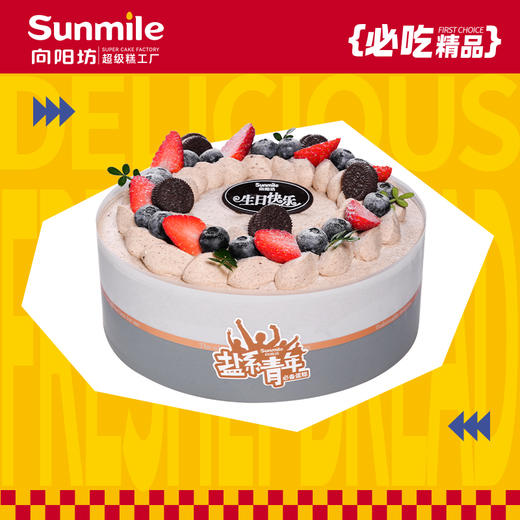 （诏安2店）生日蛋糕买一送一 商品图0