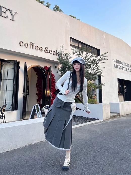 点此购买 亚瑟士鬼冢虎MEXICO 66 TGRS女士玛丽珍蕾丝花边芭蕾舞鞋 98 316920 商品图8