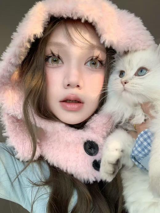 【大直径】PUFF GIRL-发财煎蛋 棕-14.5mm【半年抛 度数0-800度 含525/575】 商品图3