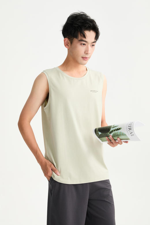 连绵·莫代尔男士背心家居服套装 商品图7