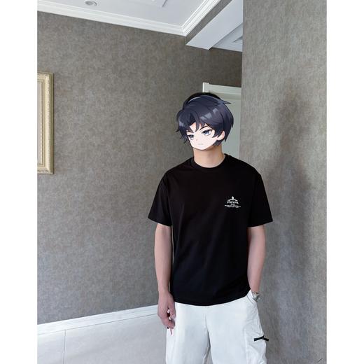 PLD新款徽章印花圆领短袖T 复古做旧印花标识 商品图9