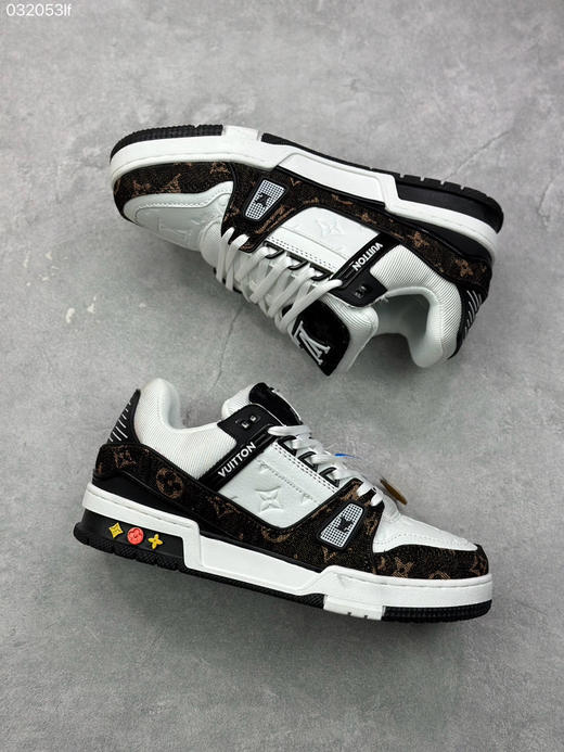 夏季特惠💰370 LV男鞋 性价比版本 路易威登 trainer 板鞋系列 商品图4