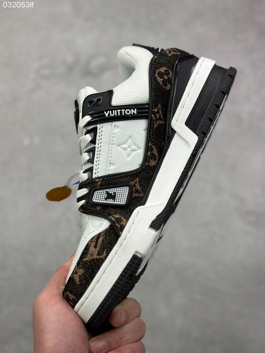 夏季特惠💰370 LV男鞋 性价比版本 路易威登 trainer 板鞋系列 商品图6