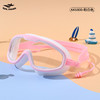 【高清防雾，新升级大框泳镜！】泳镜女生 高清防水防雾连体耳塞 男士一体大框 成人游泳潜水训练眼镜-QQ 商品缩略图12