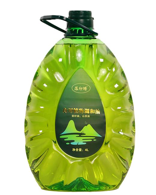 #落印塘#湖北恩施来凤县山茶油食用调和油4L/桶 商品图0