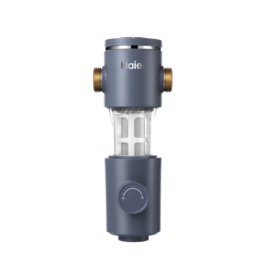 海尔前置过滤器6T大通量家用净水器40微米反冲洗精滤实时水压监测全屋净水HP-36