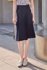 Le Malene 通勤简约百搭藏蓝色半裙 18326 商品缩略图0