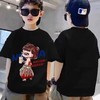 19.9清仓 【100%棉】男童女童 （大图-逍遥自在哪吒）哪吒印花T短袖2025-喜出 商品缩略图6
