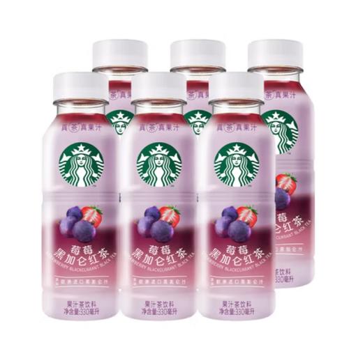 星巴克星茶饮果汁茶饮料330ml瓶装（6瓶装）-不含咖啡因 商品图2