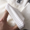 【三双装】MLB纯色袜子 黑白两色 舒适透气 均码【四季可穿】 商品缩略图8