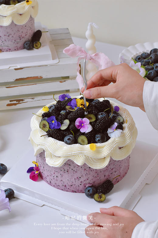 桑葚莓莓乳酪 · 千层蛋糕 商品图7