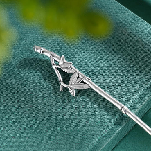 子佩集纯银竹节发簪【YH06402011】207 商品图3