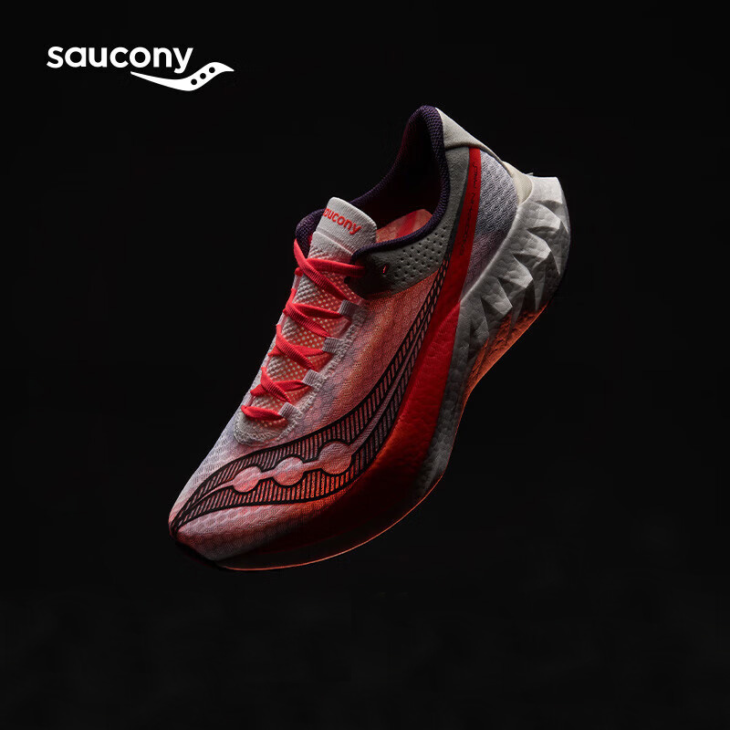 Saucony 索康尼 啡鹏4 男女款缓震竞速跑步碳板跑鞋运动鞋