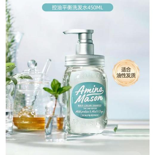 阿蜜浓梅森  氨基酸洁净控油平衡洗发水450ml 商品图0