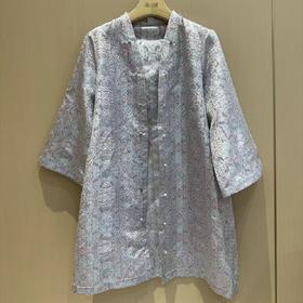 【线上专属】开衫（24810916Y暮山紫·手工花罗）