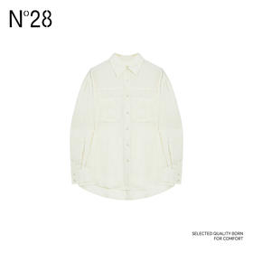 【破价】2025春季款气质百搭翻领设计师女士宽松纯色衬衫885111C027