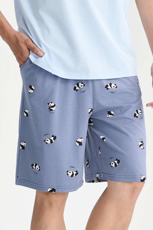 连绵·熊猫莫代尔家居服 男/女款（胸垫款） 商品图12