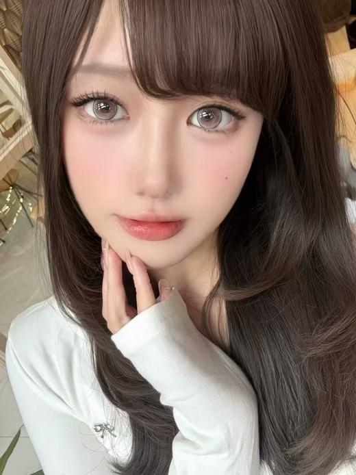 【大直径】PUFF GIRL-桃你喜欢 粉-14.5mm【半年抛 度数0-800度 含525/575】 商品图2