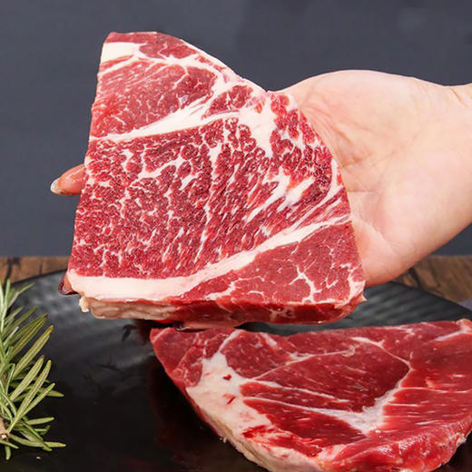 FBU牛排保鲜局澳洲安格斯谷饲原切牛排肉眼上脑战斧、星级品质套餐 、一次吃到三种部位、顺丰包邮【HZ】 商品图4
