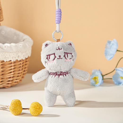 大英博物馆 巴斯特系列 欢喜萌猫香氛毛绒挂件 灵喵聚福 喵启前程 招财灵喵 套头卫衣萌猫 商品图10