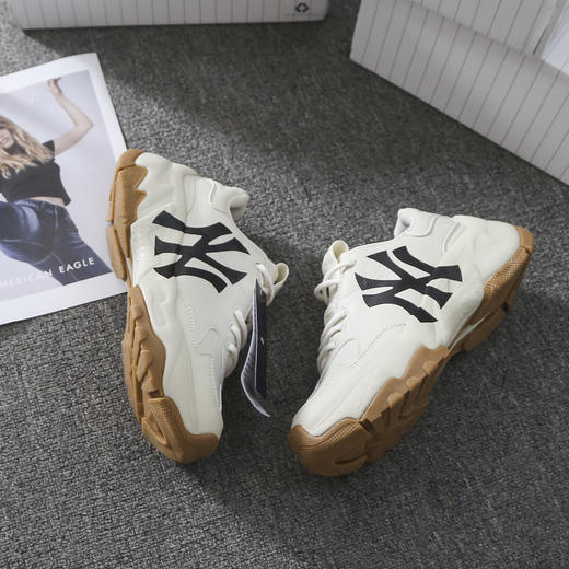 【专属】MLB增高老爹鞋⏫隐形增高，大长腿即视感！  各种风格都能hold住！  超百搭！随便上脚一搭 商品图12