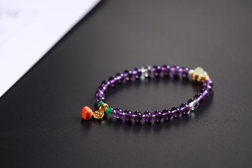 YZSJ0031°紫水晶手串 商品图3