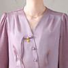 中国风妈妈装气质洋气，高贵小衫七分袖上衣 HFC88244 商品缩略图2