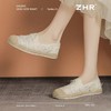 ZHR则则2025新款蕾丝透气软底ins一脚蹬单鞋时尚透气懒人女渔夫鞋 商品缩略图4