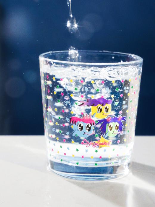 CryingCenter 哭喊3C蛇年系列三小蛇姐妹彩色星星玻璃杯  漱口杯 商品图0