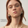 lost in echo2025夏新款度假复古高级925银耳针金币珍珠耳环耳坠 商品缩略图2