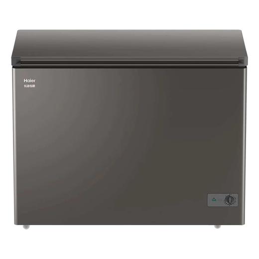 海尔 冰柜 BC/BD-300GHPC 300升 顶开式 减霜80% 彩板一级能效 直冷 变频 机械温控 钛灰 商品图0