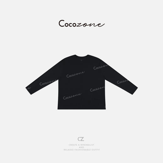 COCO ZONE 刘一一 【100棉】显瘦亲肤圆领长袖T恤 CD2A0803 商品图2