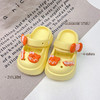 【洋气蝴蝶结设计，公主风十足！】女童蝴蝶结夏季拖鞋 新款洋气公主室内洗澡 儿童室内女宝包头洞洞鞋-QQ 商品缩略图2