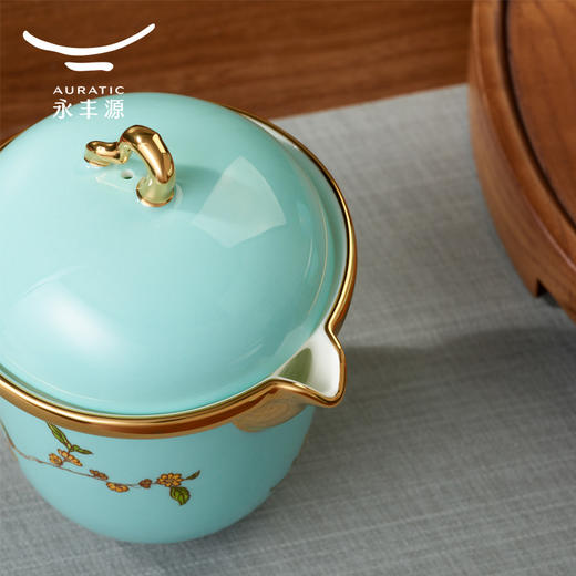 【6F】国瓷永丰源 西湖蓝6头旅行茶具 商品图5