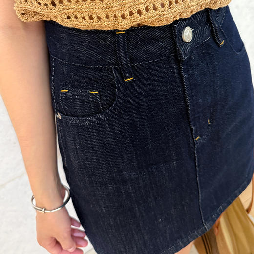 【不退不换】良木礼清凉牛仔半裙（9558） 商品图3