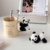 【毛绒熊猫冰箱贴】卡通熊猫可爱创意便利贴特色旅游纪念品 商品缩略图1