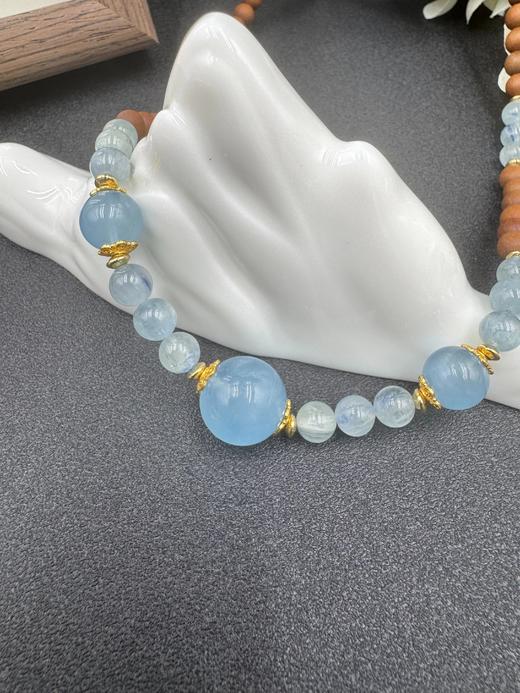 海蓝宝项链 商品图3