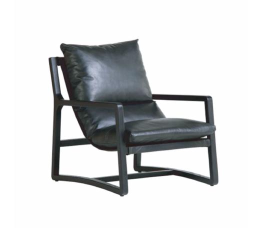 赫尔辛基 皮艺休闲椅 Helsinki Leather Accent Chair 商品图0