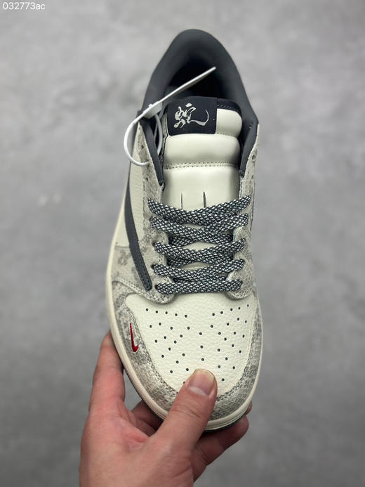 夏季特惠💰390 Travis Scott x Air Jordan 1 AJ1乔1 TS 联名倒钩 原鞋原数据开发 商品图1