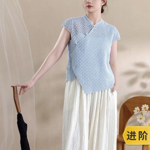 苏苏姐家月风上衣手工DIY钩针蕾丝线毛线团自制材料包 商品图0