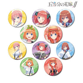 五等分的花嫁 吉他演奏 吧唧 徽章 10包/盒 谷子