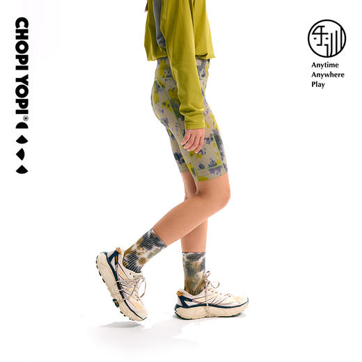 chopiyopi童装 儿童logo扎染运动袜高弹透气夏季袜子 chopiyopi 商品图3