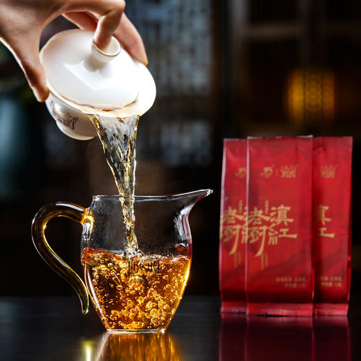 龙园几棵树老树滇红勐海红茶功夫红茶180克/盒 商品图5