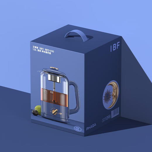 IBF艾博菲IBF艾博菲斐舍·-养生暖因煮茶器【K】 商品图1